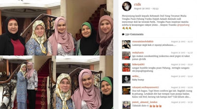 Peminat Dakwa Lihat Baby Bump Siti Nurhaliza