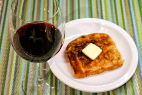 Wine and toast