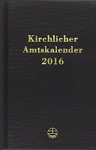 Kirchlicher Amtskalender 2016 – schwarz