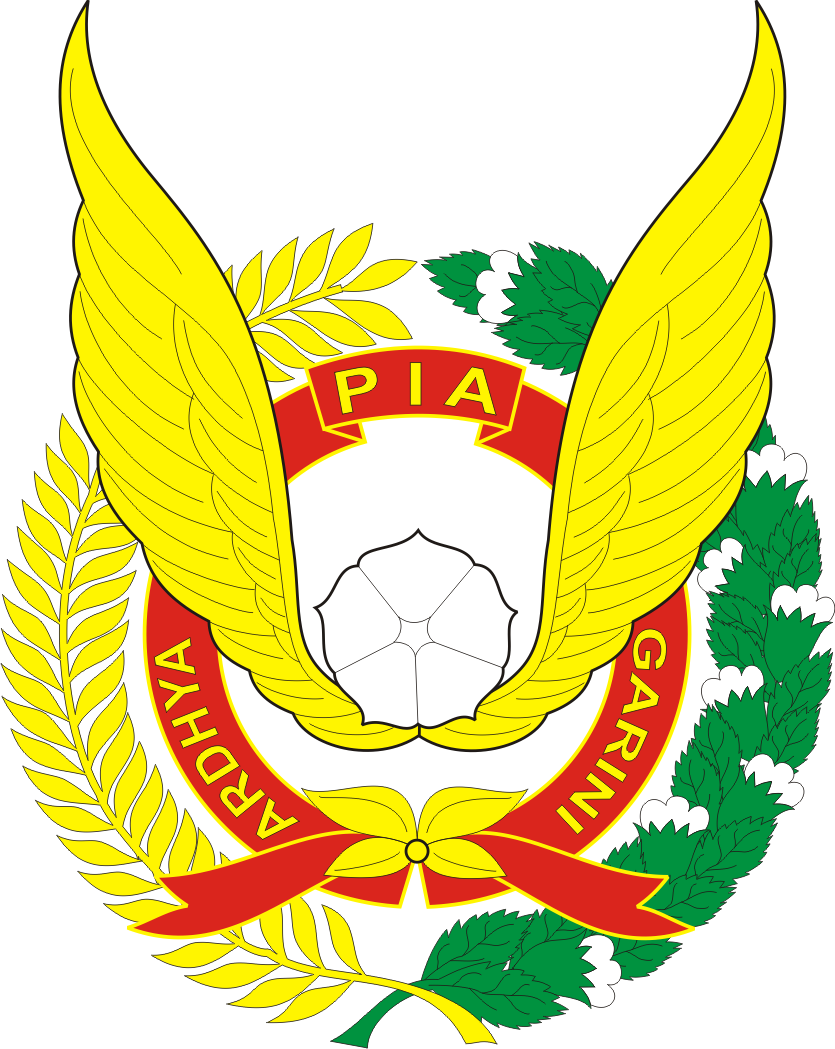  Logo  Persit  TNI Angkatan Udara AU Ardhya Pia Garini 