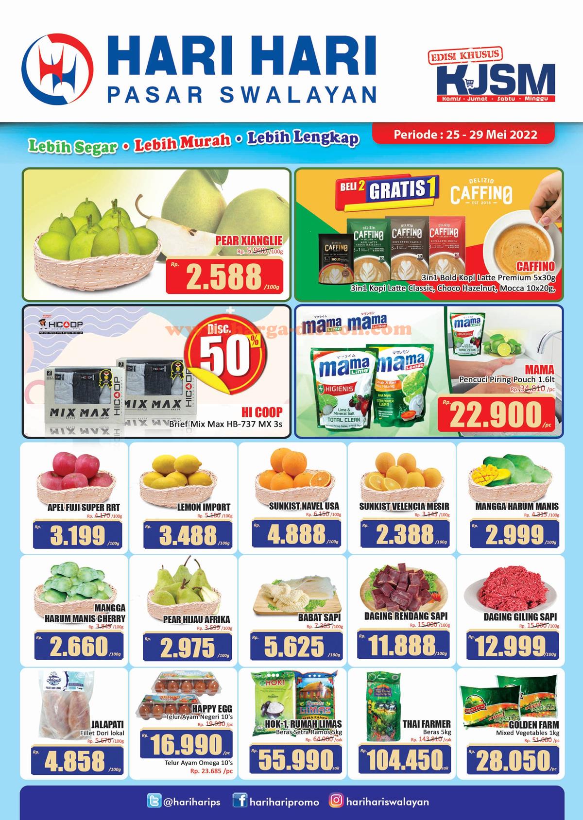 Promo HARI HARI Akhir Pekan Weekend Promo KJSM 25 - 29 Mei 2022