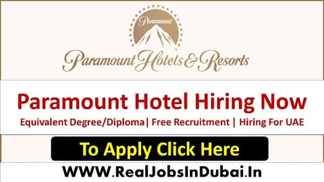 Paramount Hotel Careers Jobs