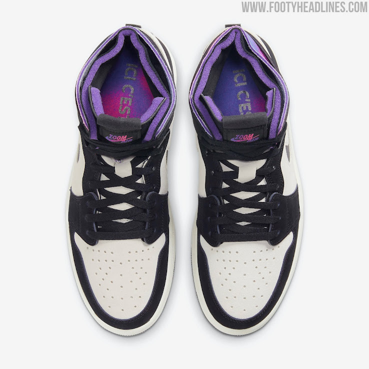 Iridescent Air Jordan 1 Zoom Comfort Psg 21 Sneaker Revealed Footy Headlines