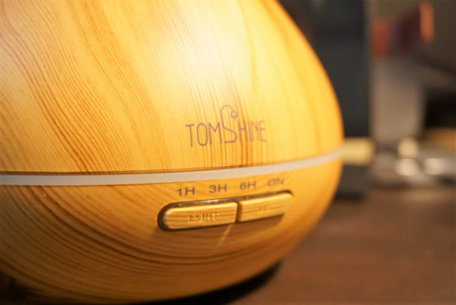 【TOMSHINE 加湿器】木目調デザインが美しい。アロマも利用してリラックス効果も。TOMSHINEの加湿器をレビュー！