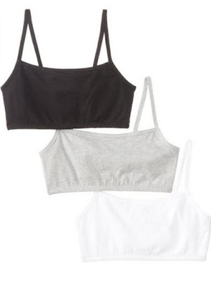 Thin strap sports bra