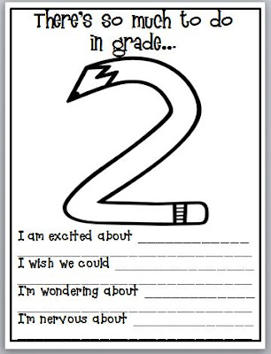 First Day of School Quick Write Activity