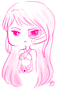 Artwork drawn for sacrii on gaiaonline from 2011 in pink
