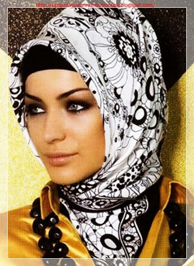 Aneka koleksi model jilbab  terbaru 2013 cantik alami