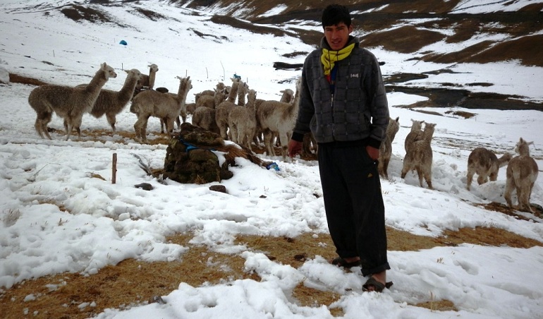 Indeci recomienda medidas de preparación ante lluvias y nieve en la sierra centro y sur