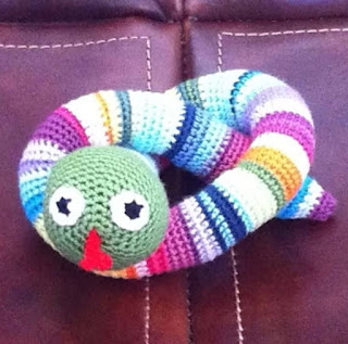 PATRON GRATIS SERPIENTE AMIGURUMI 67574