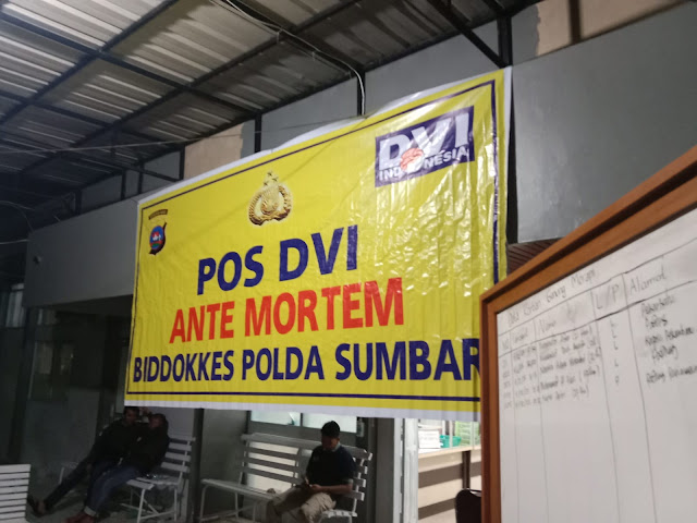 Polda Sumatera Barat   Siapkan Pos DVI Di Bukitinggi , Identifikasi Jenazah Korban Erupsi Gunung Merapi Warga Harap Melapor
