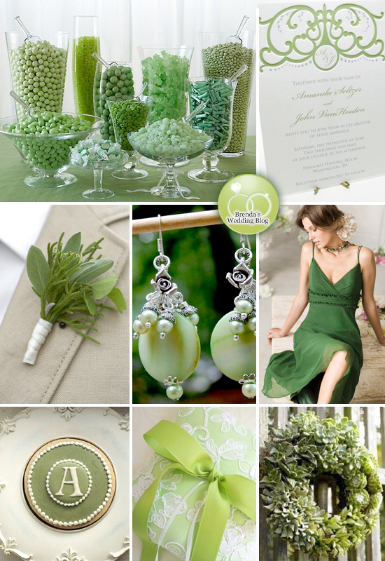 There's something so soothing and tranquil about green and you can paired