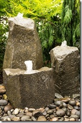 rock bubble fountain