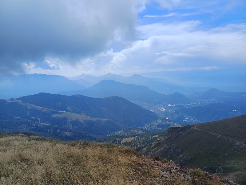 Vista sulla Valsugana dal Monte Fravort - 17 agosto 2023