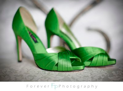 Green Shoes Wedding on Welcome To The Sweetest Blog   Green Wedding Shoes