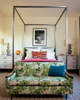vintage interior bed design