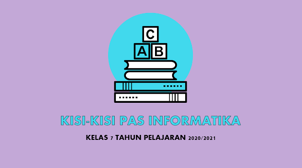 Kisi-kisi Soal Informatika SMP Kelas 7 Semester 1 Tahun Pelajaran 2020/2021