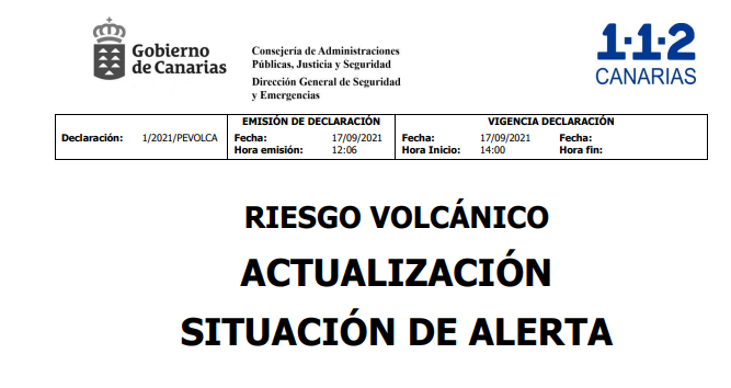 Comissão científica mantém alerta apesar da diminuição da atividade no Cumbre Vieja, em La Palma