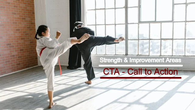 How to find my strength & improvement areas? with CTA - Call to Action