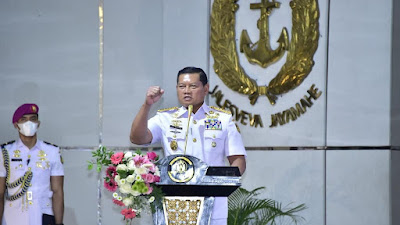 Kasal Berpesan:  Berikan Pengabdian Terbaik Bagi TNI AL, Bangsa dan Negara 