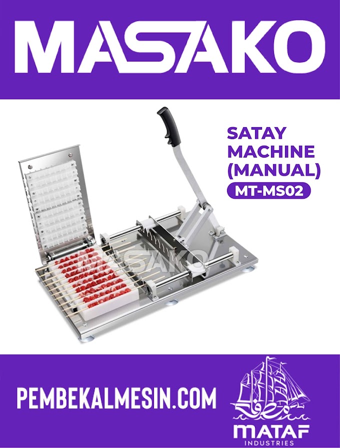MASAKO Satay Machine Manual (MT-MS02)