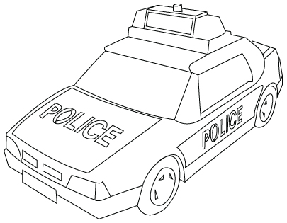 sports cars z on Child Coloring: Drawing police car coloring