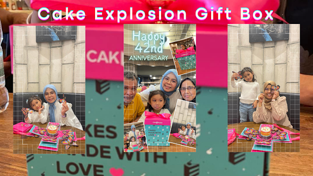 Kejutan di Hari Istimewa dengan Cake Explosion Gift Box