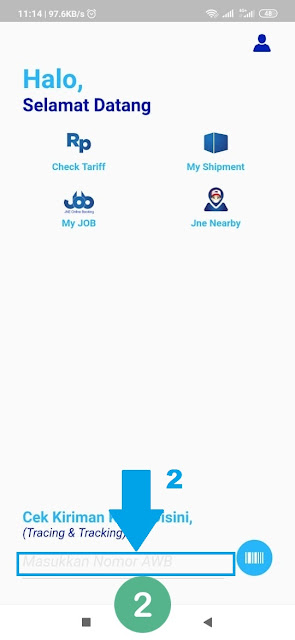 Cara Cek Lacak Nomor Resi Pengiriman Melalui Aplikasi MyJNE