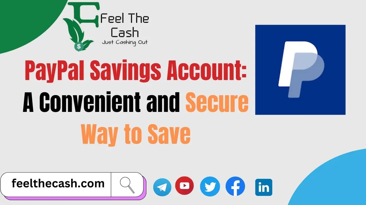 PayPal Savings Account