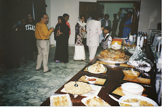 The Abu Dhabi Embassy iftar table