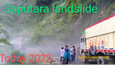 saputara Landslide 2022