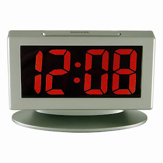 Advance Time Technology LED Alarm Clock With Red Display