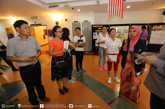 Lawatan Sekolah Tinggi Shangchai, China