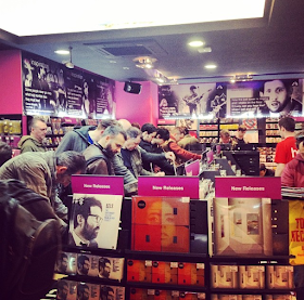 HMV Grafton Street - Record Store Day 2014