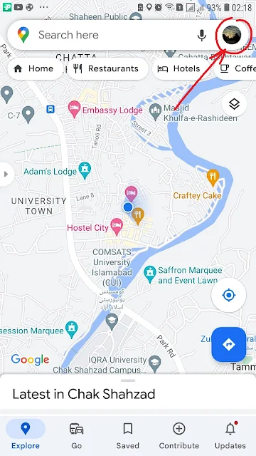 How to share your live location