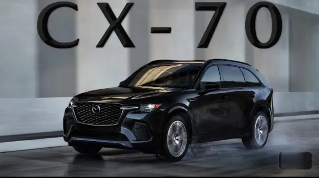 2025 Mazda CX-70 Revealed - The First Ever