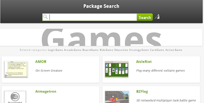 openSUSE AppStore Games