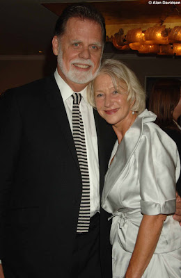 Helen Mirren chides Taylor Hackford for flirting with a wax figure