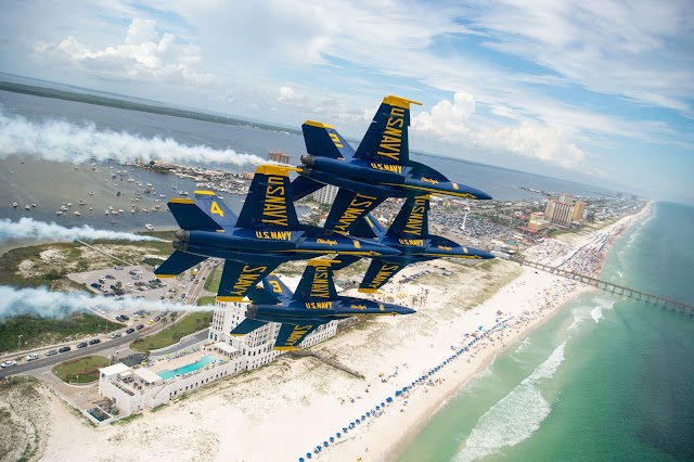 Blue Angels at Pensacola Beach Air Show