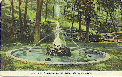 The Fountain, Union Park, Dubuque, IA