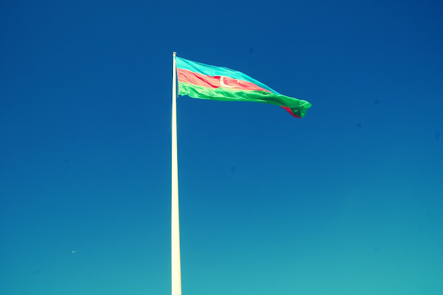 La place du drapeau national - Bakou (Flag square Baku)