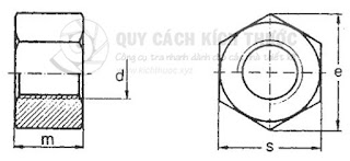 kich thuoc oc luc giac