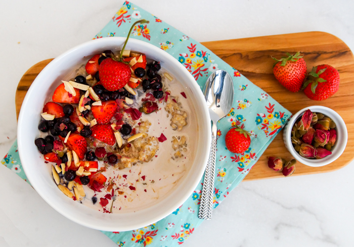 Rose Petal Porridge