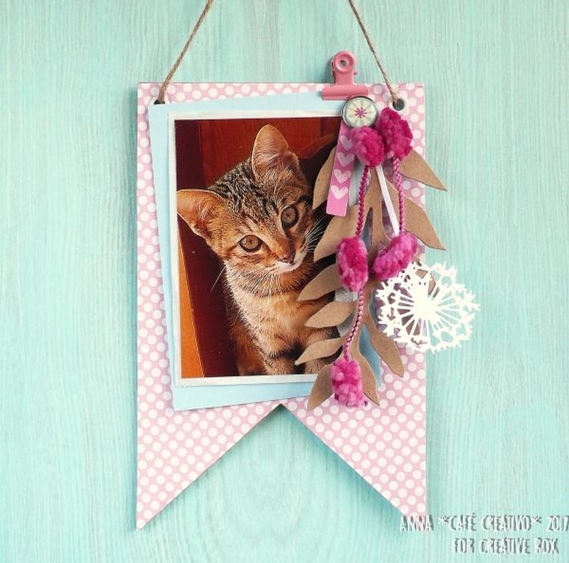 Porta Foto - Banner Home Decor - Sizzix