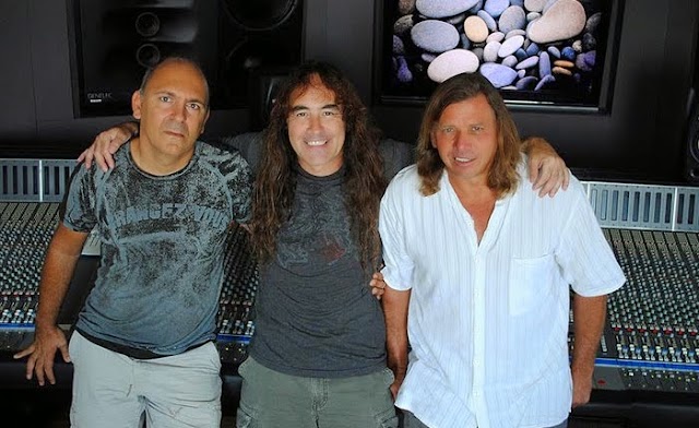 Steve Harris e Kevin Shirley de volta ao estúdio