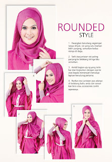 Tutorial Cara Memakai Jilbab Zoya