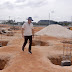 Prefeito visita obra em andamento do Terminal de Integração 7 na zona Norte