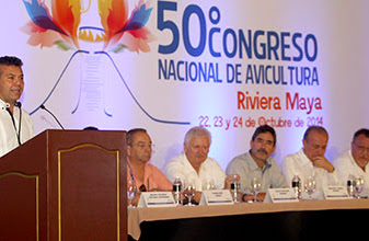 Mauricio Góngora inaugura 50 Congreso Nacional de Avicultura