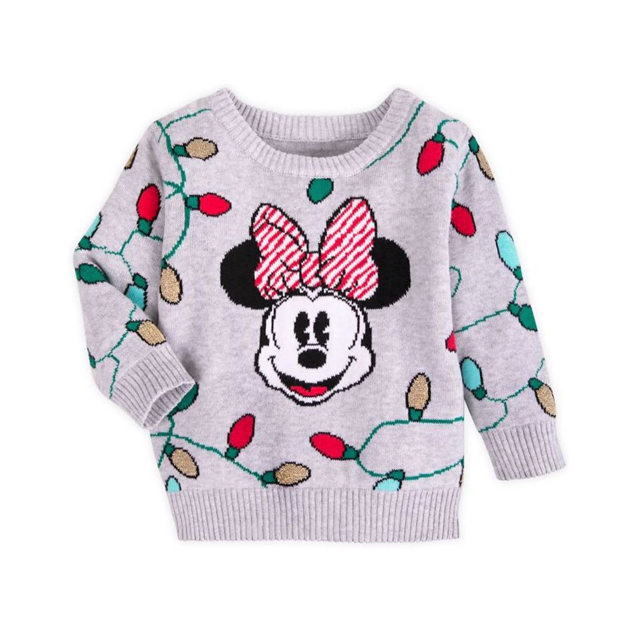 Baby Minnie Mouse Holiday Sweater from Shop Disney
