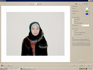 cara mengganti background foto dengan corel